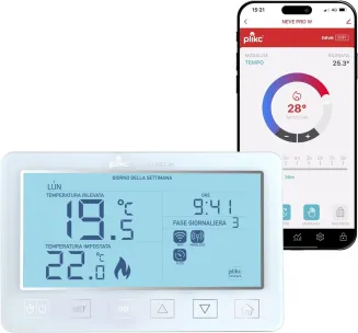 Digitales WLAN-Thermostat mit Dual-Band kompatibel mit Alexa