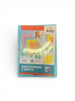 Oxford Aktenmappe PASTEL, mit 2 Einschlagklappen, DIN A4
