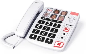 SWISSVOICE - Xtra 1110 - Schnurloses Festnetztelefon - Große Tasten - 6 Foto