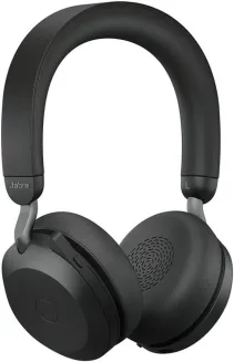 Jabra Evolve2 75 Wireless PC Kopfhörer, Dual-Foam-Stereo, USB-C BT-Adapter