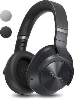 Technics EAH-A800E-K Bluetooth Kopfhörer, Over-Ear mit Noise Cancelling