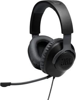 JBL Quantum 100 Gaming Headset Over-Ear Mikrofon 3,5mm Klinke Schwarz L15