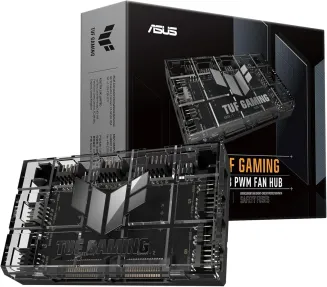 ASUS TUF Gaming ARGB PWM Lüfter Hub (6X Ports Für PWM Gehäuselüfter Und Argb-Ste