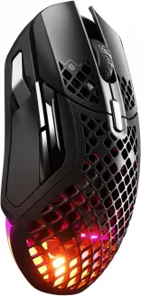 Steelseries Aerox 5 - RGB Gaming-Mouse Mit Öffnungen in Der Oberfläche - Federle