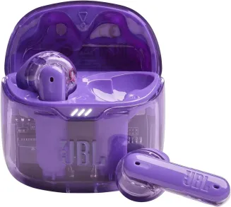 JBL Tune Flex Ghost – True Wireless In-Ear Kopfhörer mit ANC, Purple Ghost