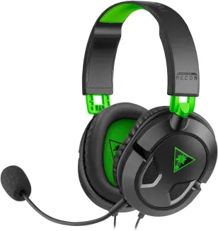 Turtle Beach Ear Force Recon 50X Binaural Kopfhörer Schwarz, Grün – Kopfhörer (X