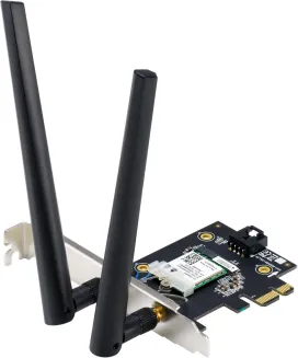 ASUS BE6500 Triband Wifi 7 PCI-E Adapter (802.11Be Bluetooth 5.4, Netzwerksicher