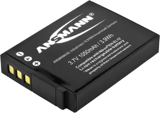 ANSMANN A-Nik ENEL 12 Li-Ion Digicam Akku 3,7V/1050mAh für Nikon Foto Digitalkam