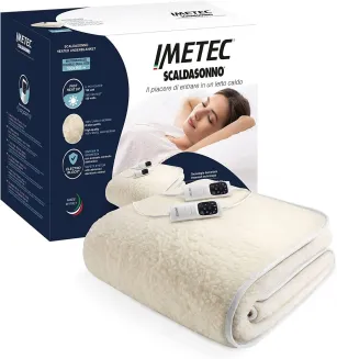 Imetec Adapto Wärmeunterbett für Doppelbett 150x160 cm, schnelle Erwärmung,