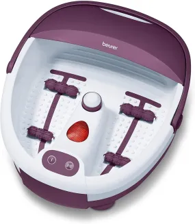 BEURER FB 21 Sprudel-Fußbad Vibrations- & Sprudelmassage 3 Pediküre-Aufsätze