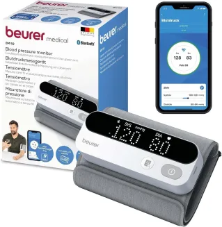 Beurer BM 53 Oberarm-Blutdruckmessgerät, made in Europe,klinisch validiert,