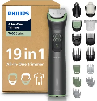 PHILIPS Multigroom 7000 Für Herren - All-In-One 19-Teiliger Barttrimmer Und OVP