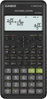 Casio fx-82ES Plus Wissenschaftlicher Taschenrechner 2. Edition, Schwarz