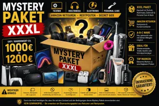 Mystery Paket XXXL / Amazon Retouren Restposten Secret Box / UVP 1000€-1200€