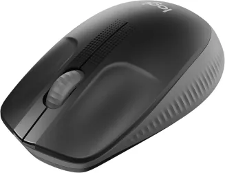 Logitech kabellose Maus M190, geschwungenes Design für beidhändige Nutzung,