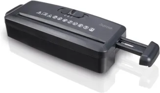 hama Mini S6 Aktenvernichter mit Streifenschnitt P-1, 8 mm, bis 6 Blatt,...