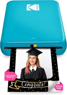 KODAK Step Slim Sofort-Smartphone-Fotodrucker - Tragbarer Farb-Mobilfotodrucker