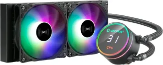 UNYKAch AquaStorm 240 CPU Flüssigkühlung, leise Pumpe, Display OVP B-WARE