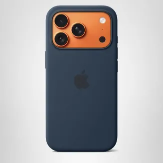 Apple iPhone 17 Pro Max Silikon Case mit MagSafe - Mitternacht