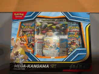 Pokémon Mega-Kangama ex Kollektion Deutsch – Neu OVP Verpackung leicht beschädig
