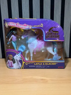 Unicorn Academy Layla & Glacier Spin Master Netflix Spielset OVP