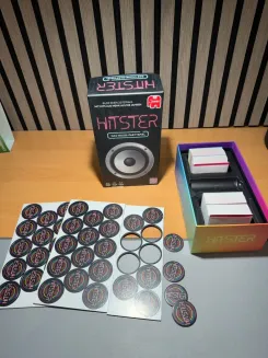 HITSTER Das Musik-Partyspiel Jumbo Gesellschaftsspiel Musikspiel geöffnet