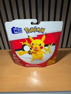 MEGA Pokémon Build & Show Pikachu 211 Teile Bauset OVP 7+
