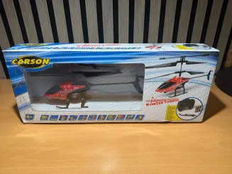 : Carson Starter Tyrann RC Helikopter 2-Kanal IR Indoor LED OVP 8+