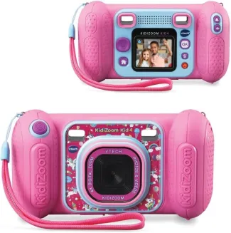 VTech KidiZoom Kid 4 pink - Digitalkamera für Kinder