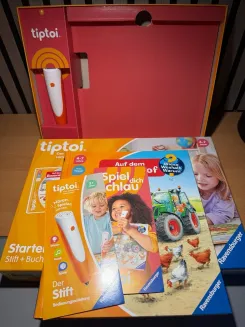Ravensburger 00114 tiptoi® Starter-Set: Stift und Auf dem Bauernhof