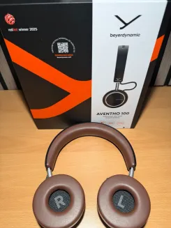 beyerdynamic AVENTHO 100 Wireless On-Ear Kopfhörer mit ANC in braun