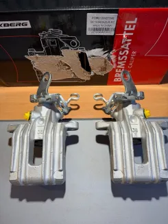Frankberg 2x Bremssattel hinten L+R BC1K043AZLR-FC Audi VW Seat Skoda
