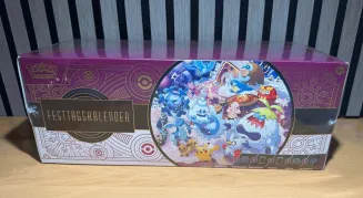 Pokémon Sammelkartenspiel Festtagskalender 2025 Deutsch Adventskalender Neu OVP