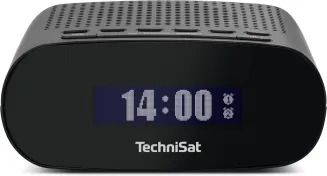 TechniSat TECHNIRADIO 50 - Kompakter Radiowecker (DAB+, UKW Wecker mit großem