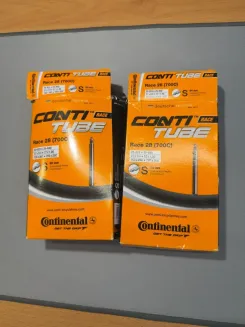 2x Continental Conti Tube Race 28 Fahrradschlauch 700C SV 80mm