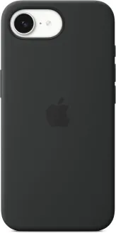 Original Apple Silikon Hülle Case MagSafe iPhone 16e 17e Grün Schwarz