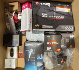 30 Teile Elektronik Restposten B-Ware Retourenware Ryzen MSI Sony Philips A-77