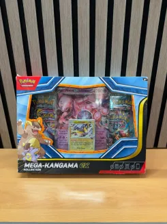 Pokémon Mega-Kangama ex Kollektion OVP 4 Booster Promo Karten
