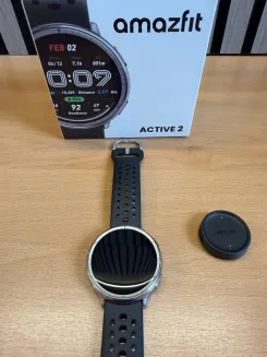 Amazfit Active 2 Smartwatch GPS AMOLED Bluetooth Fitness Uhr OVP