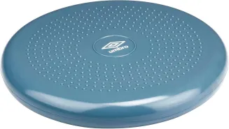 Umbro Balance Kissen Ø 33 CM - Erwachsene und Kinder - Wackelkissen - Blau