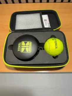 TENIX Tennis Trainer Rebound Trainingsball mit Schnur inkl. Hartschalenkoffer T